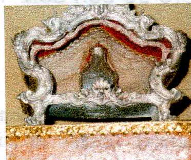 Reliquia con il sangue del crocifisso prodigioso